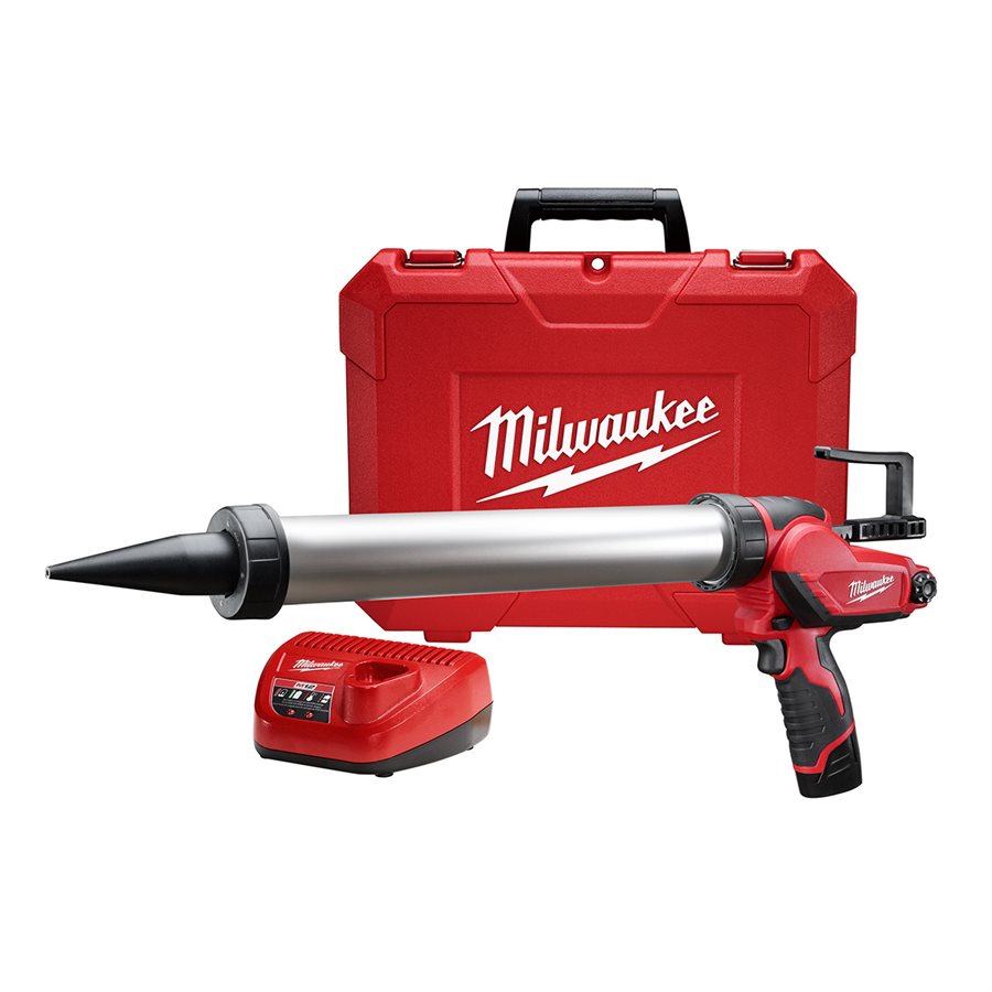 M12™ 20oz. Aluminum Barrel Sausage Style Caulk and Adhesive Gun Kit