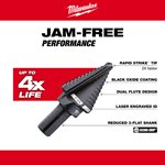 #7 Step Drill Bit, 7 / 8 in. Single Hole