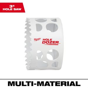 3 in. HOLE DOZER Bi-Metal Hole Saw