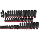 43PC SHOCKWAVE™ Impact Duty™ 3 / 8" Drive SAE & Metric Deep 6 Point Socket Set
