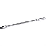 Prise 1 / 2 po manche articulé chrome, 18 po